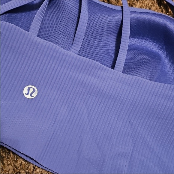 Lululemon Nwts Like A Cloud LongLine Bra 12 B/C Ribbed WLIN - Picture 11 of 11